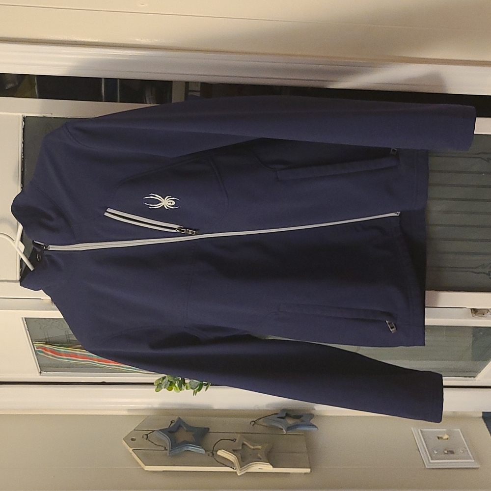 Men's Navy Spyder coat/jacket.